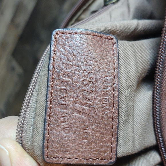 G.H. Bass & Co Brown Leather Crossbody Bag - Picture 6 of 12